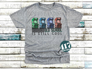 Old School is still Cool mens tee