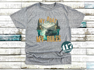 My Boat My Rules mens tee