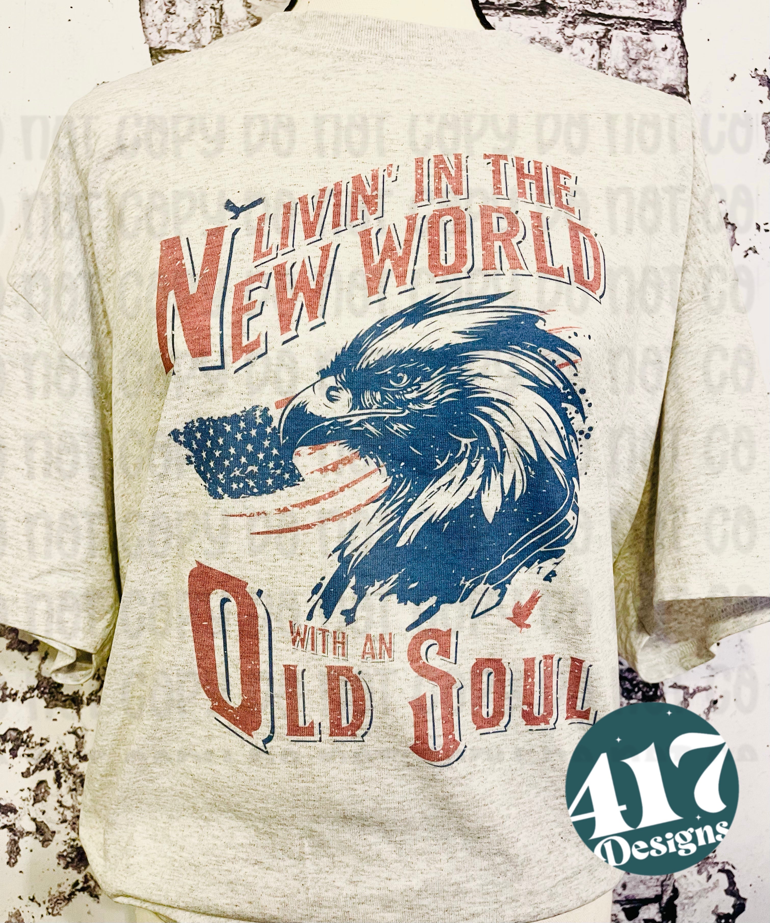 Livin in the New World with an Old Soul unisex tee