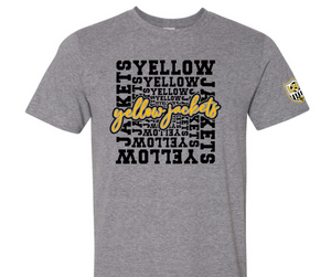 Yellowjackets LHS Soccer Fundraiser unisex tee