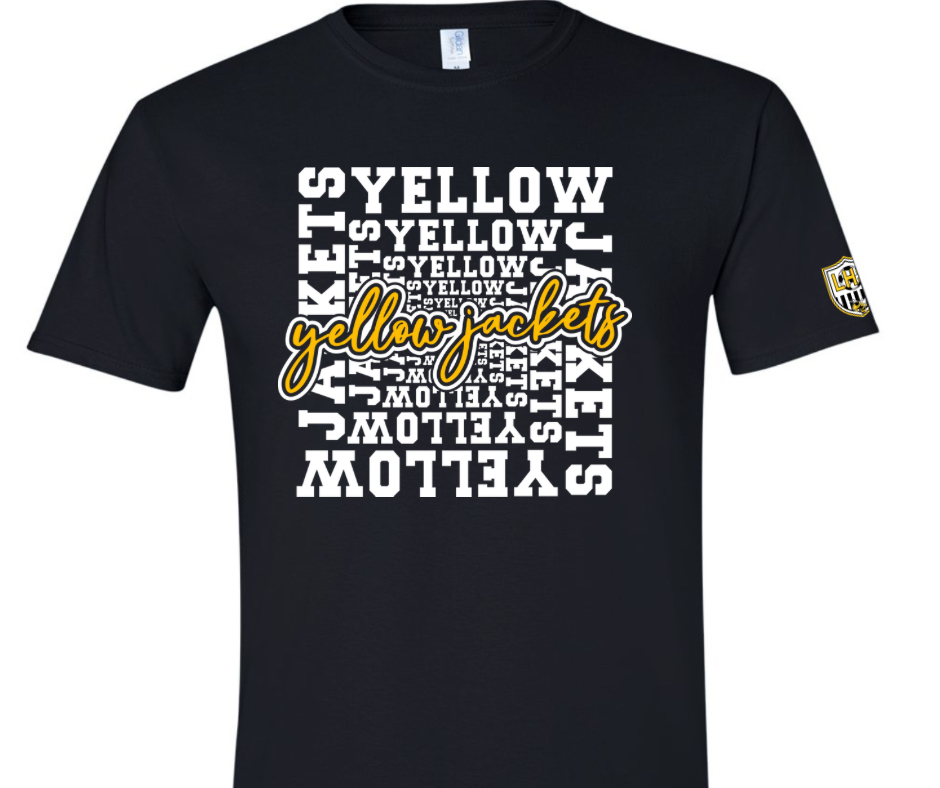 Yellowjackets LHS Soccer Fundraiser unisex tee