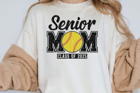 Senior Softball Mom Class of 2025