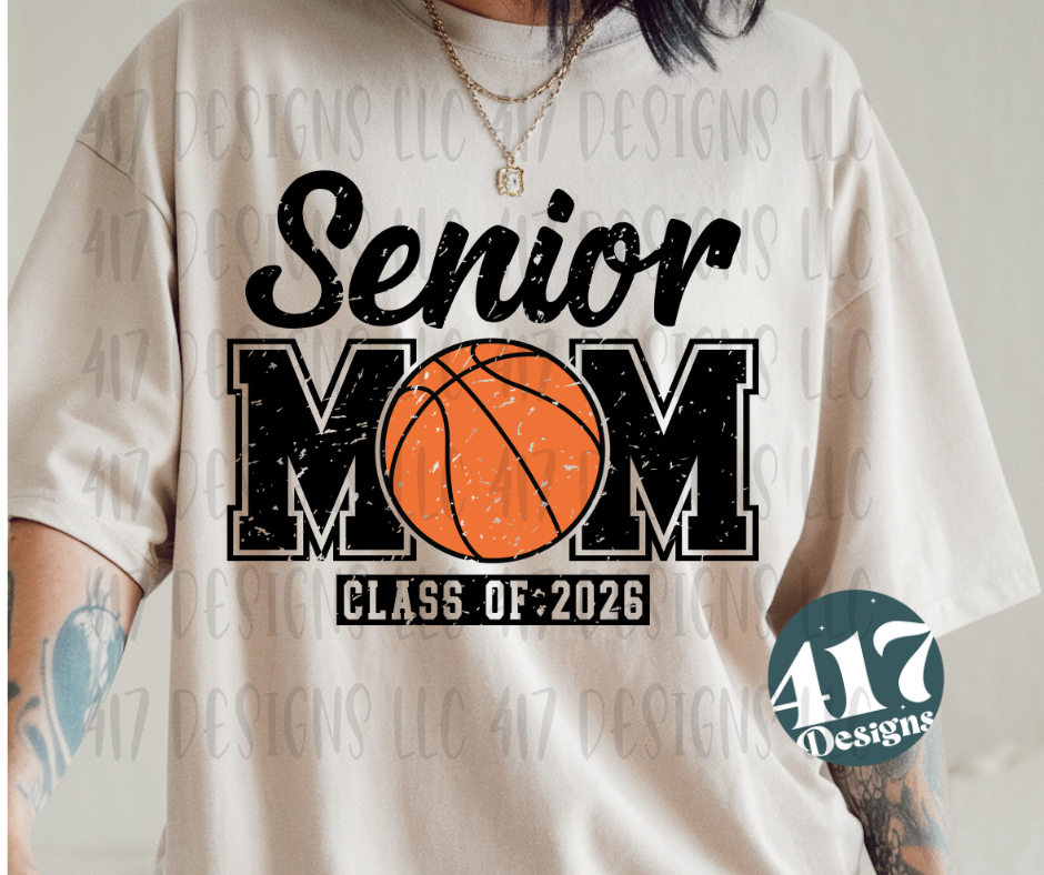 Senior Basketball Mom Class of 2026