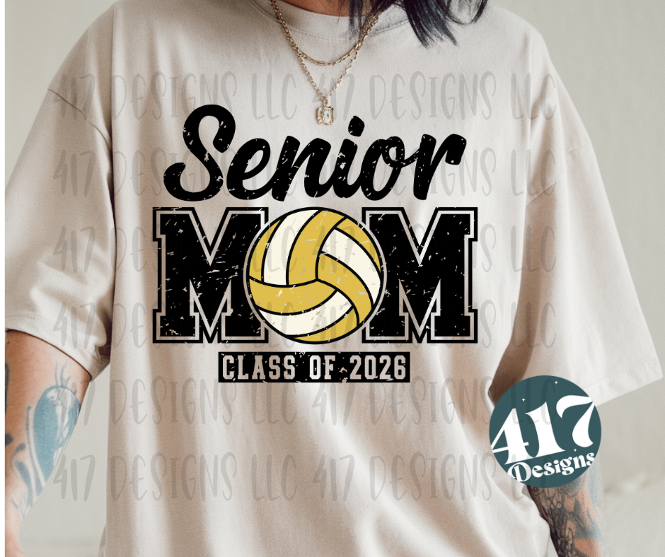 Senior Volleyball Mom Class of 2026