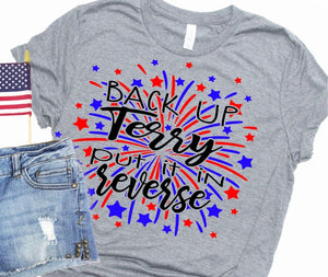 Back it up Terry tee