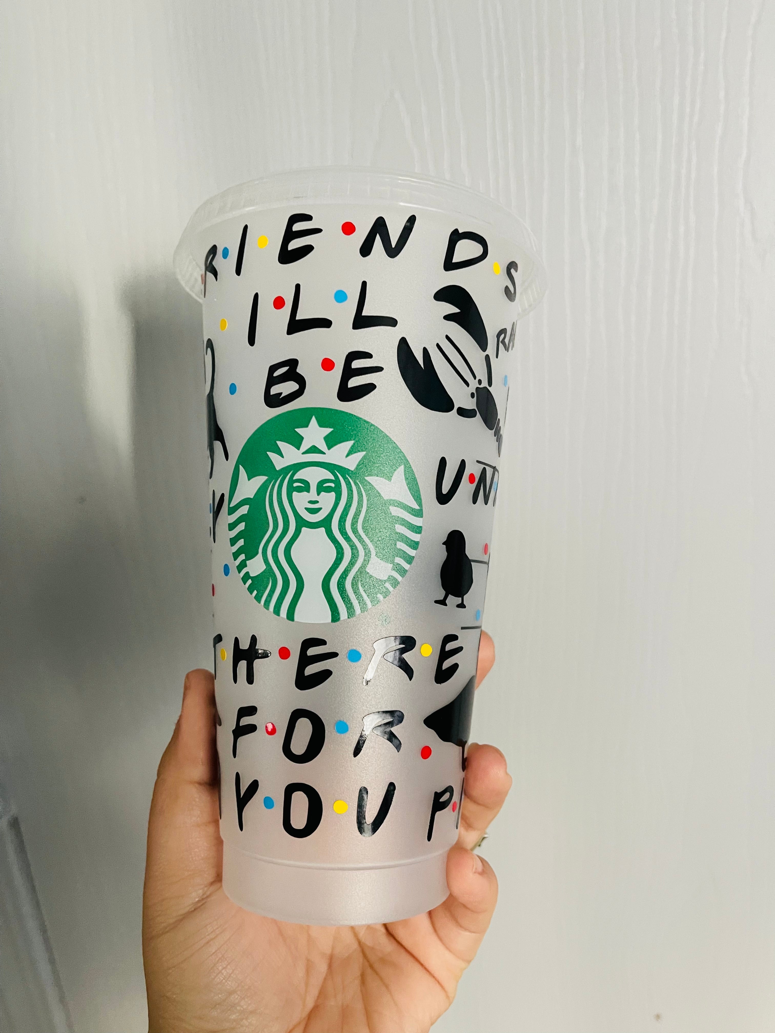 Friends Starbucks cup reusable cup