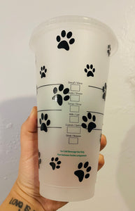 Dog Mom Starbucks cup reusable cup