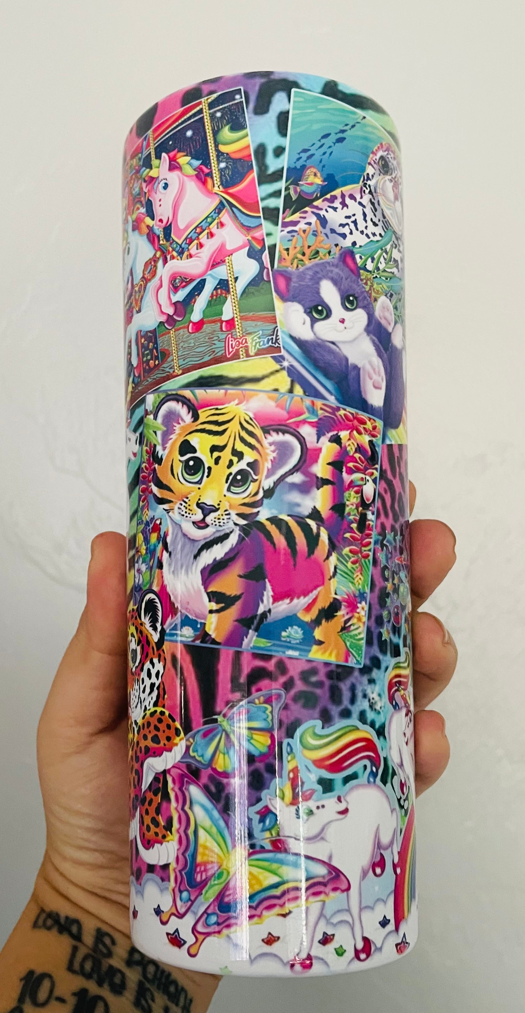 Lisa Frank 20oz Skinny Tumbler