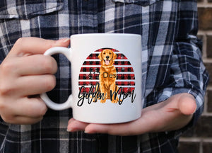 Golden retriever mom coffee mug