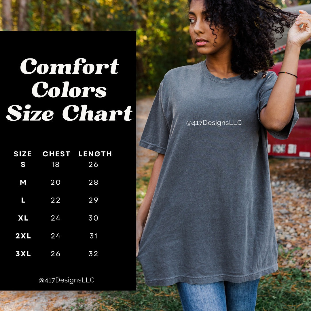 Tanned & Tipsy Comfort Colors unisex tee