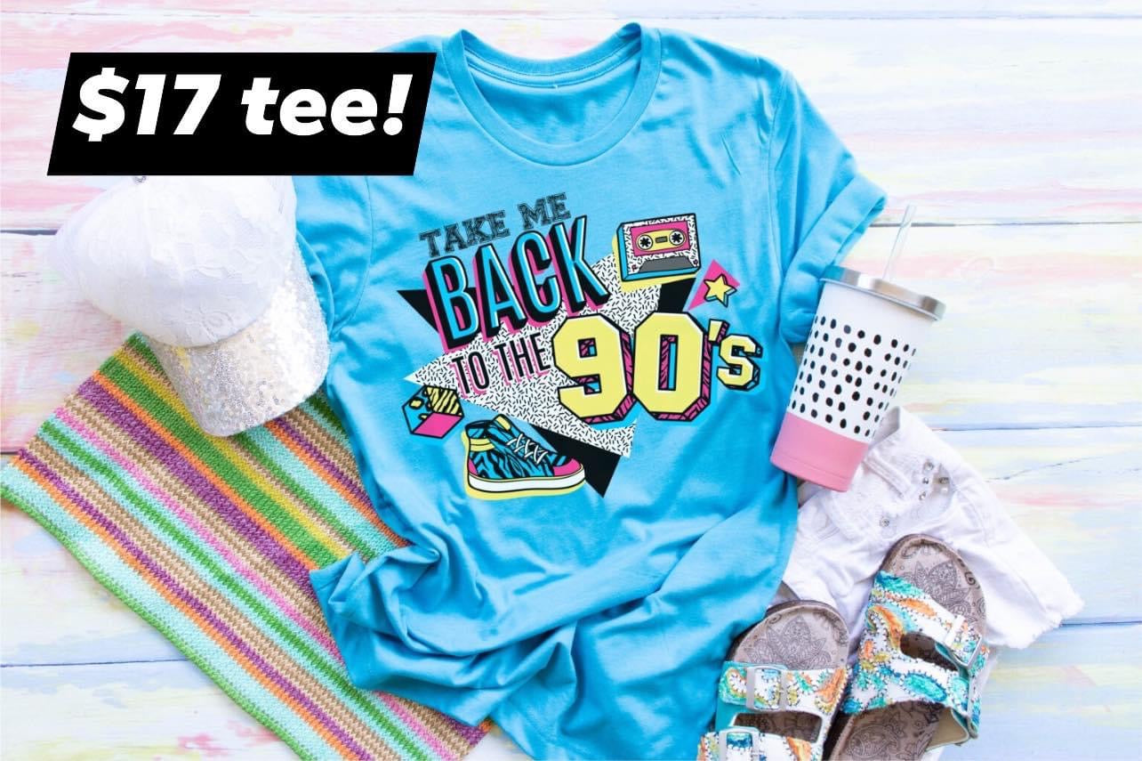 Take me back to the 90s unisex tee