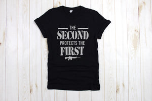 The Second protects the First unisex tee