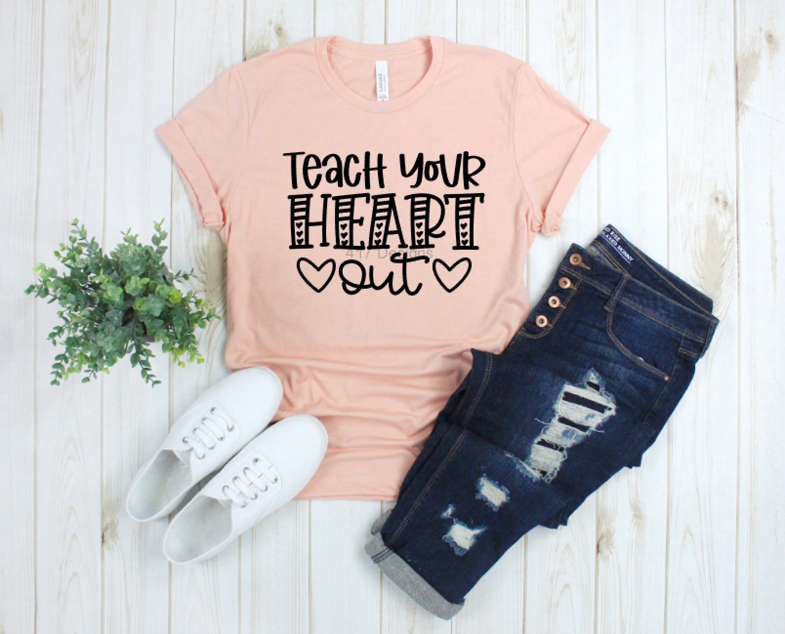 Teach your heart out tee