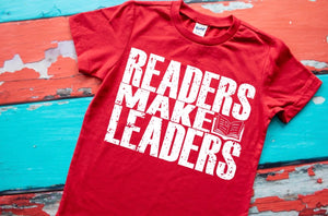 Readers make leaders YOUTH tee