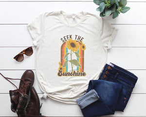 Seek The Sunshine unisex tee