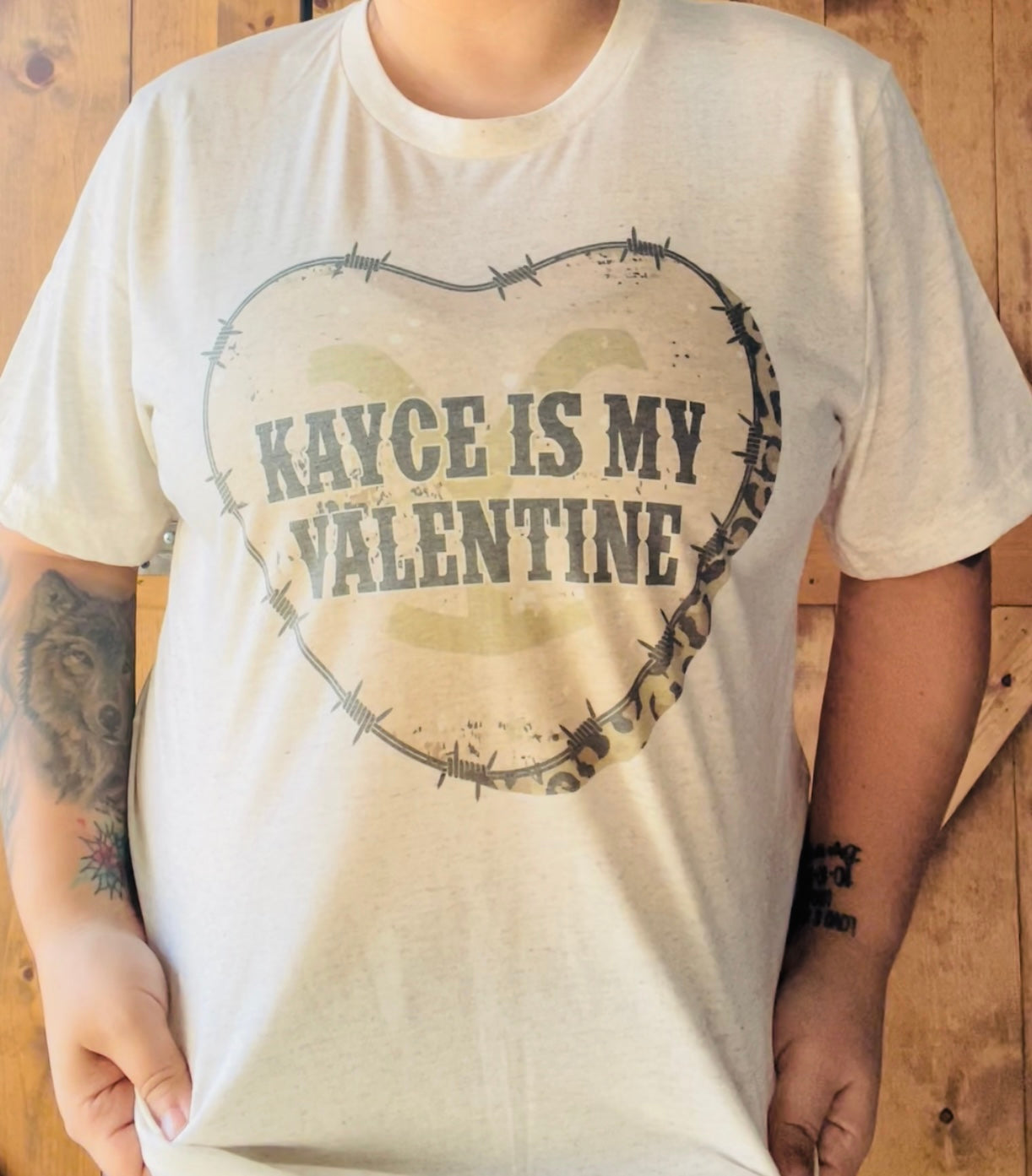 Kayce is my Valentine Yellowstone unisex Bella Canvas tee