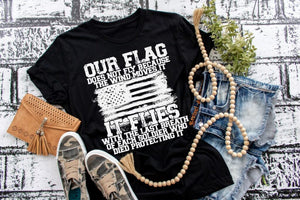 Our Flag Flies unisex tee