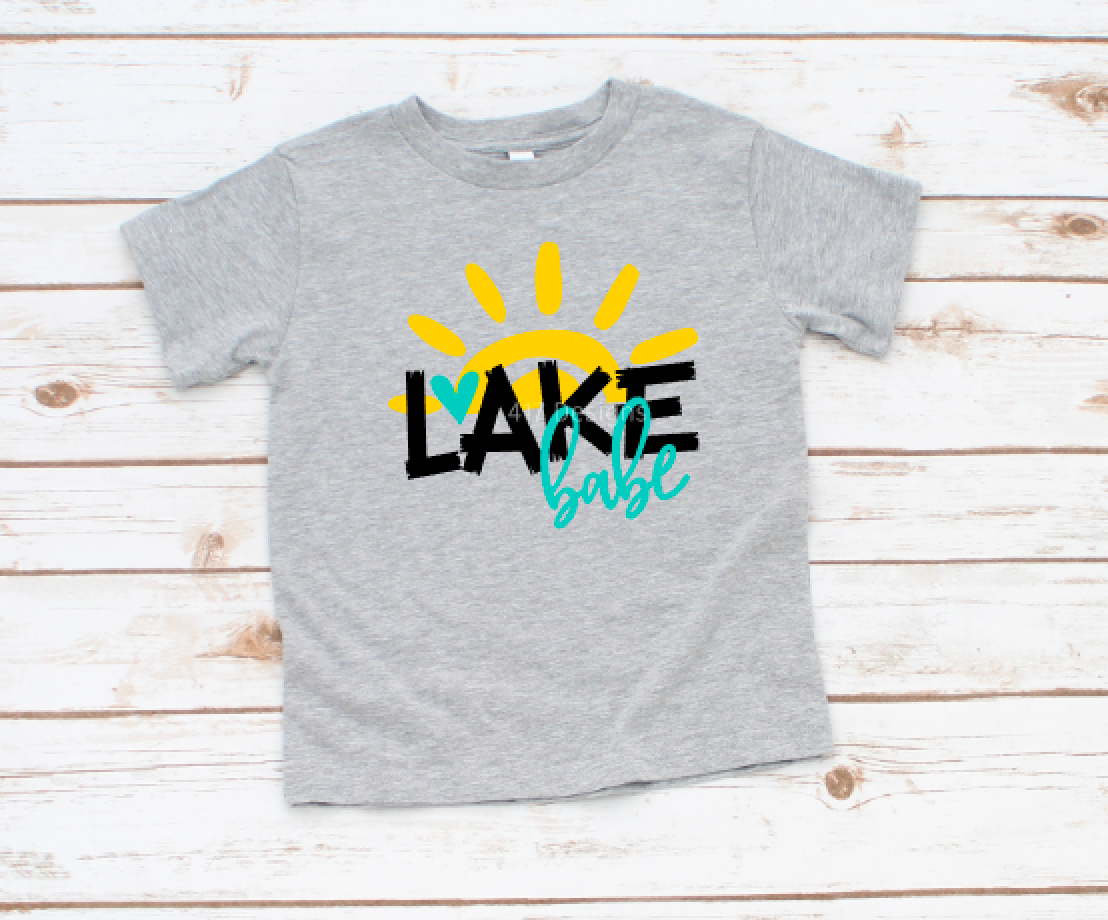 Lake babe Infant, Toddler and Youth tee