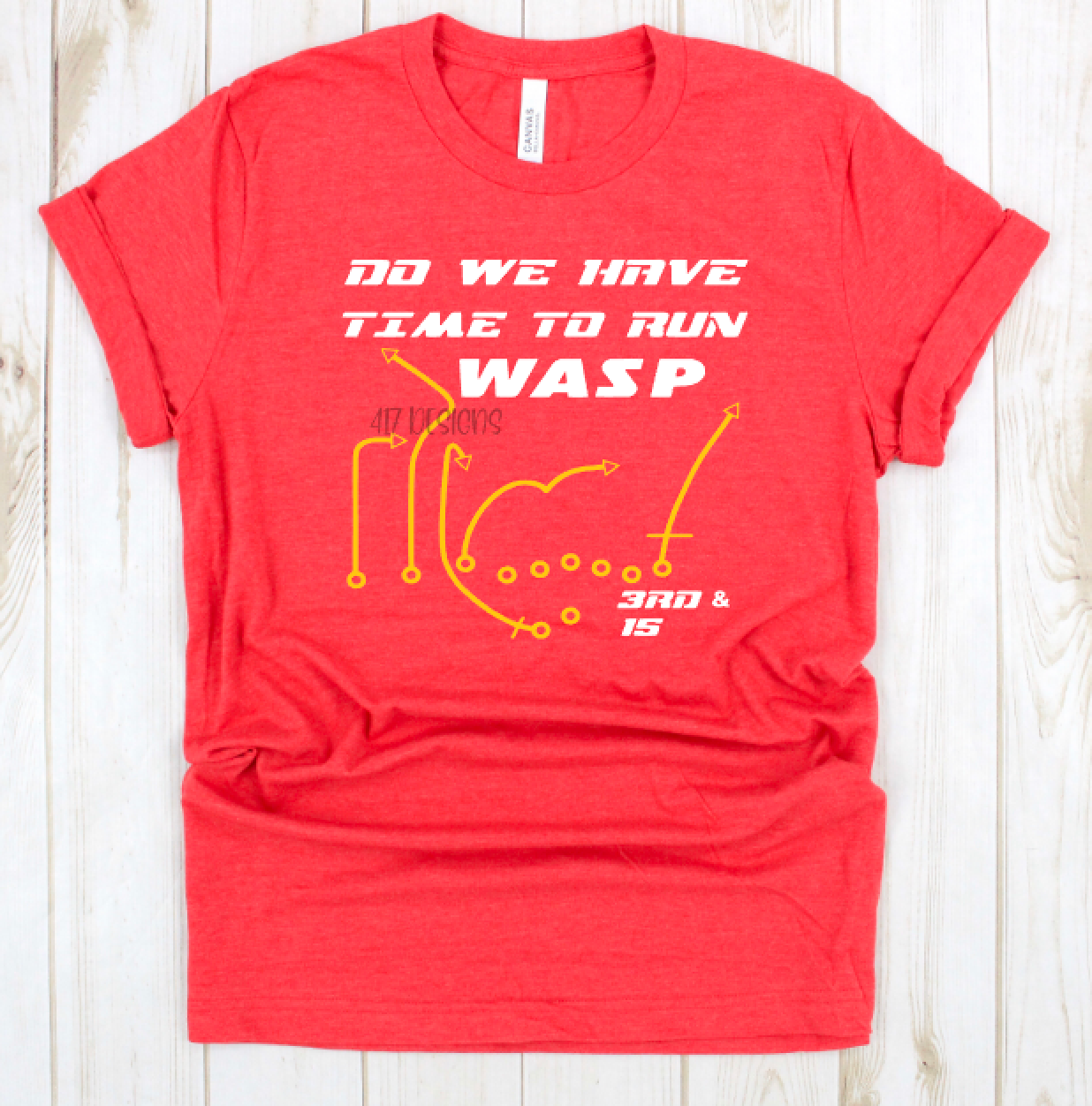 Do we have time to run wasp? KC unisex tee