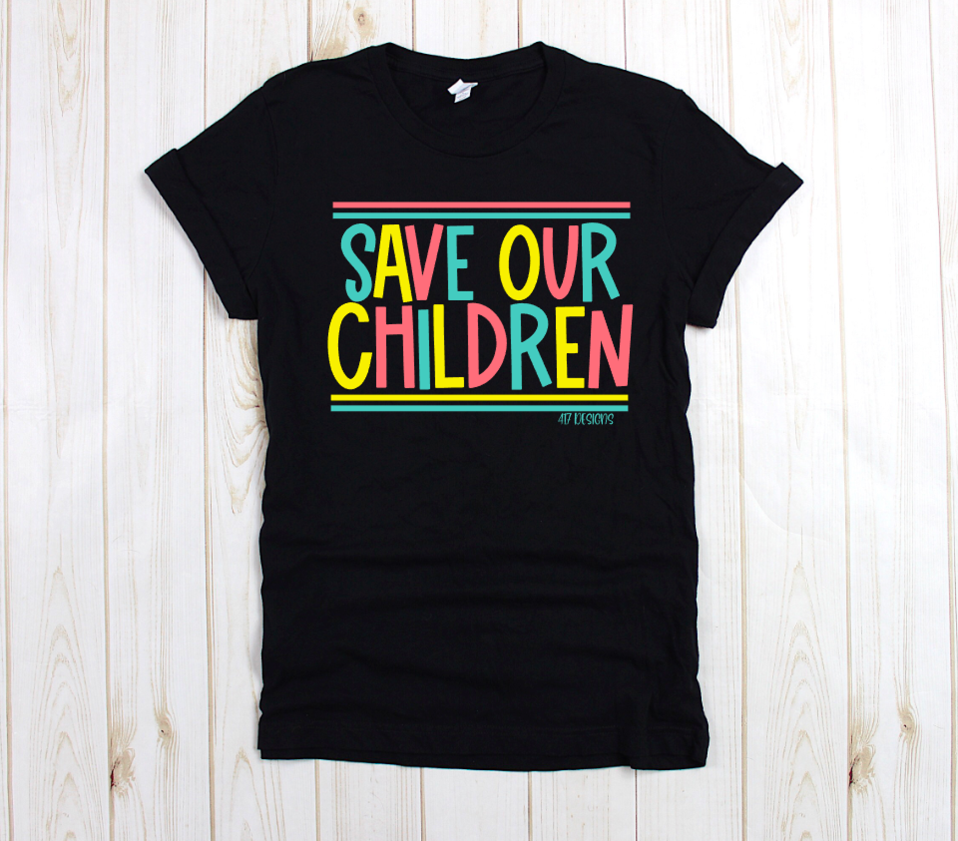 Save Our Children unisex tee