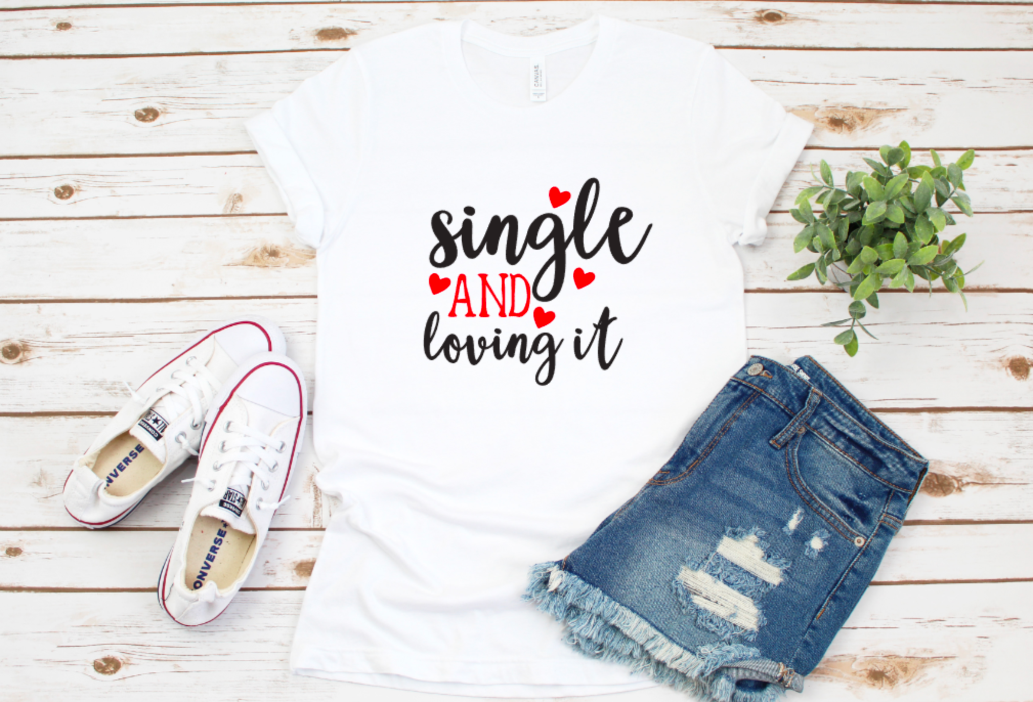 Single and Loving it unisex tee