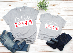 Reckless Love unisex adult and youth tee