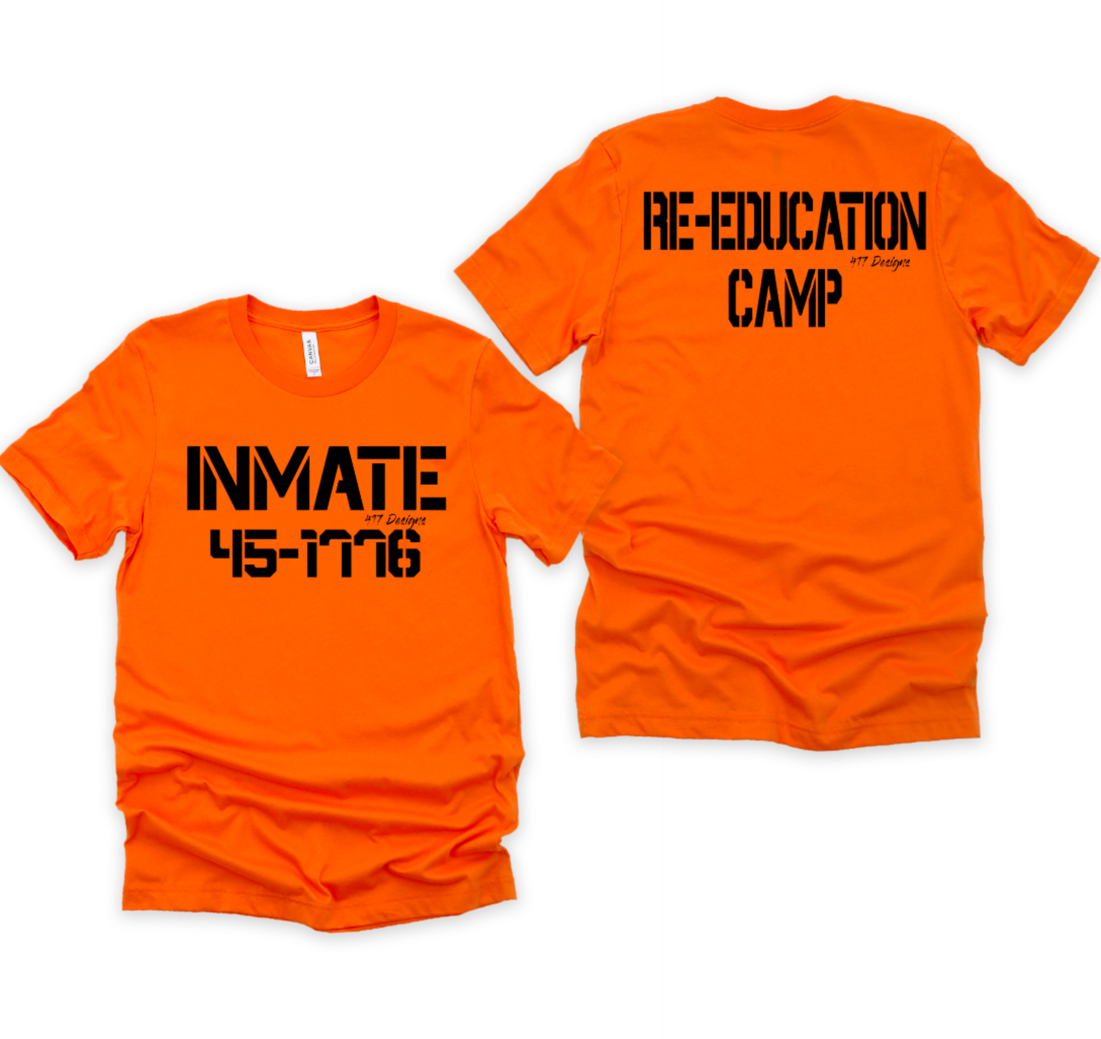 Re-education camp inmate unisex tee