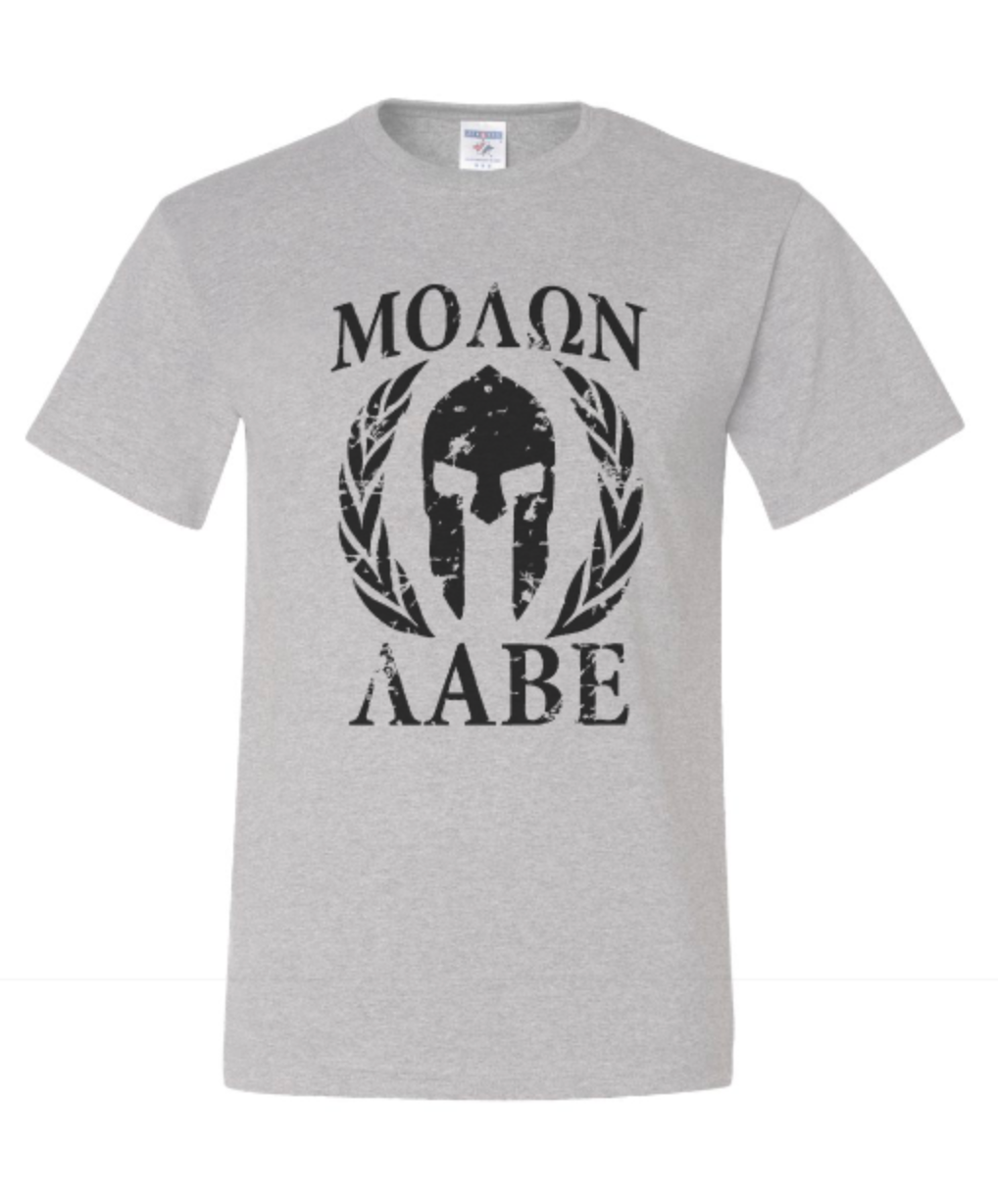 Molon Labe unisex tee