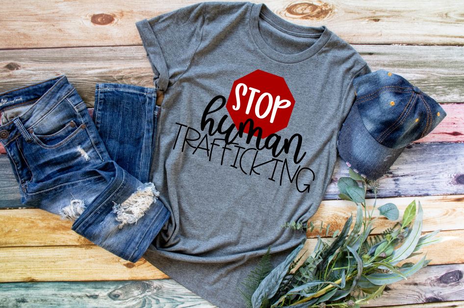 Stop human Trafficking unisex tee