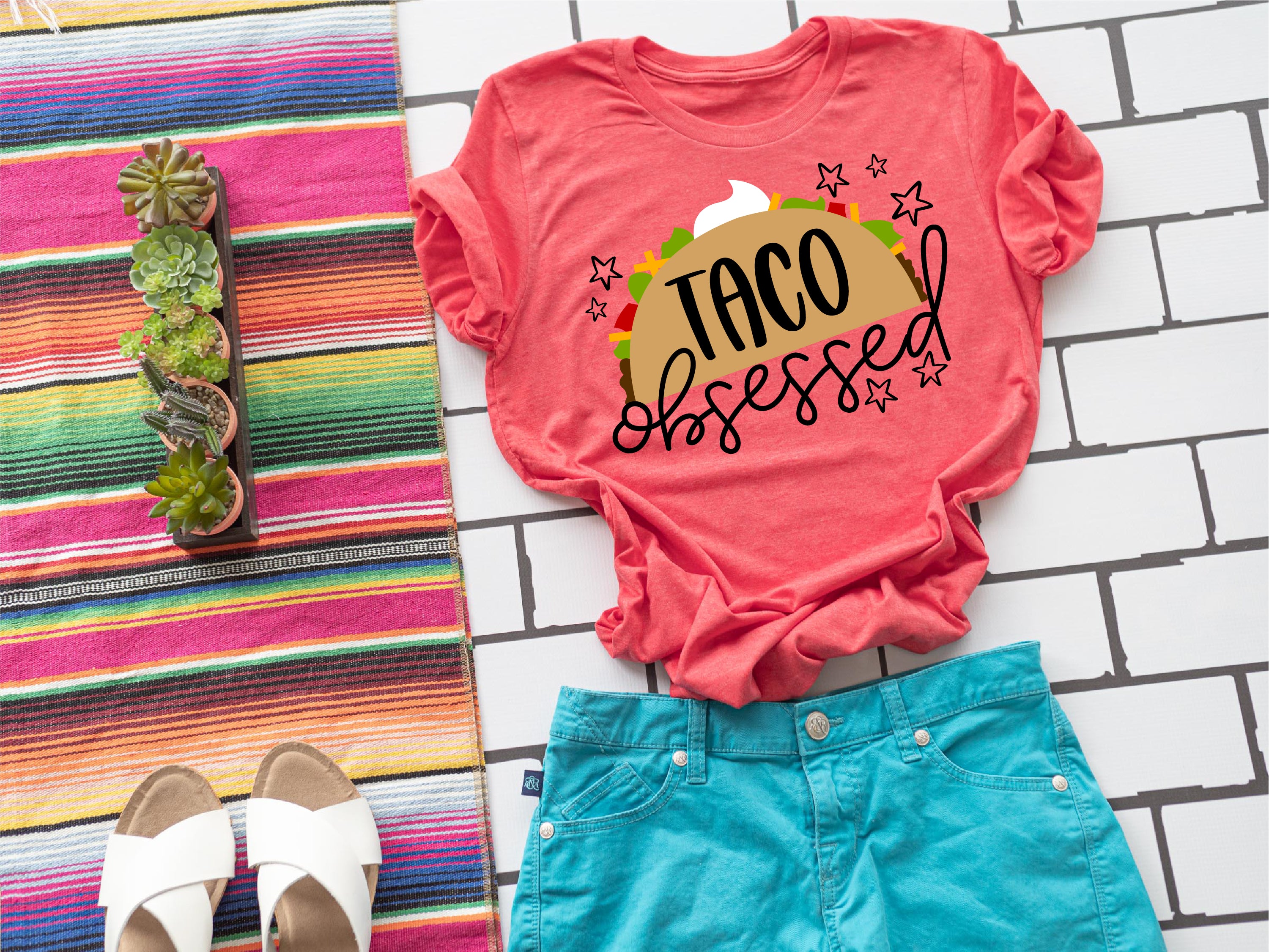 Taco Obsessed unisex tee