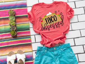 Taco Obsessed unisex tee