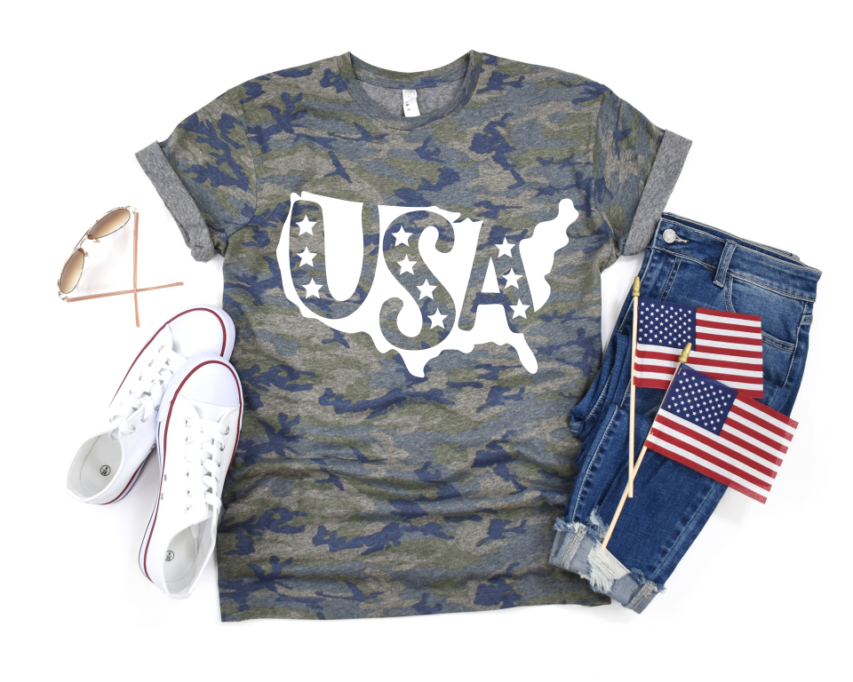 USA unisex tee