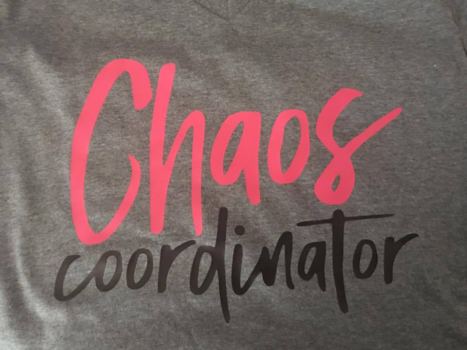 Chaos coordinator unisex tee