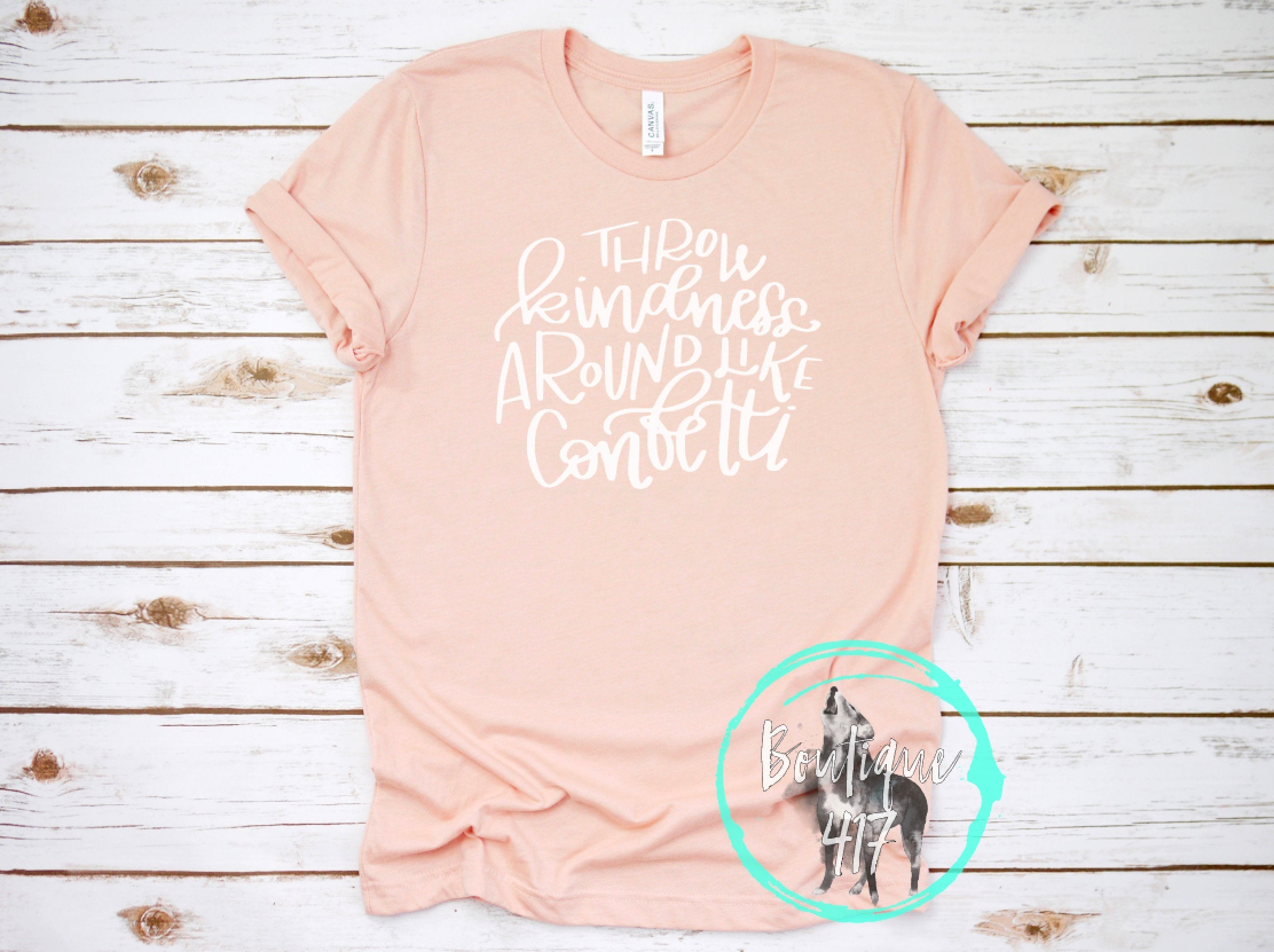 Throw Kindness Around Like Confetti unisex tee