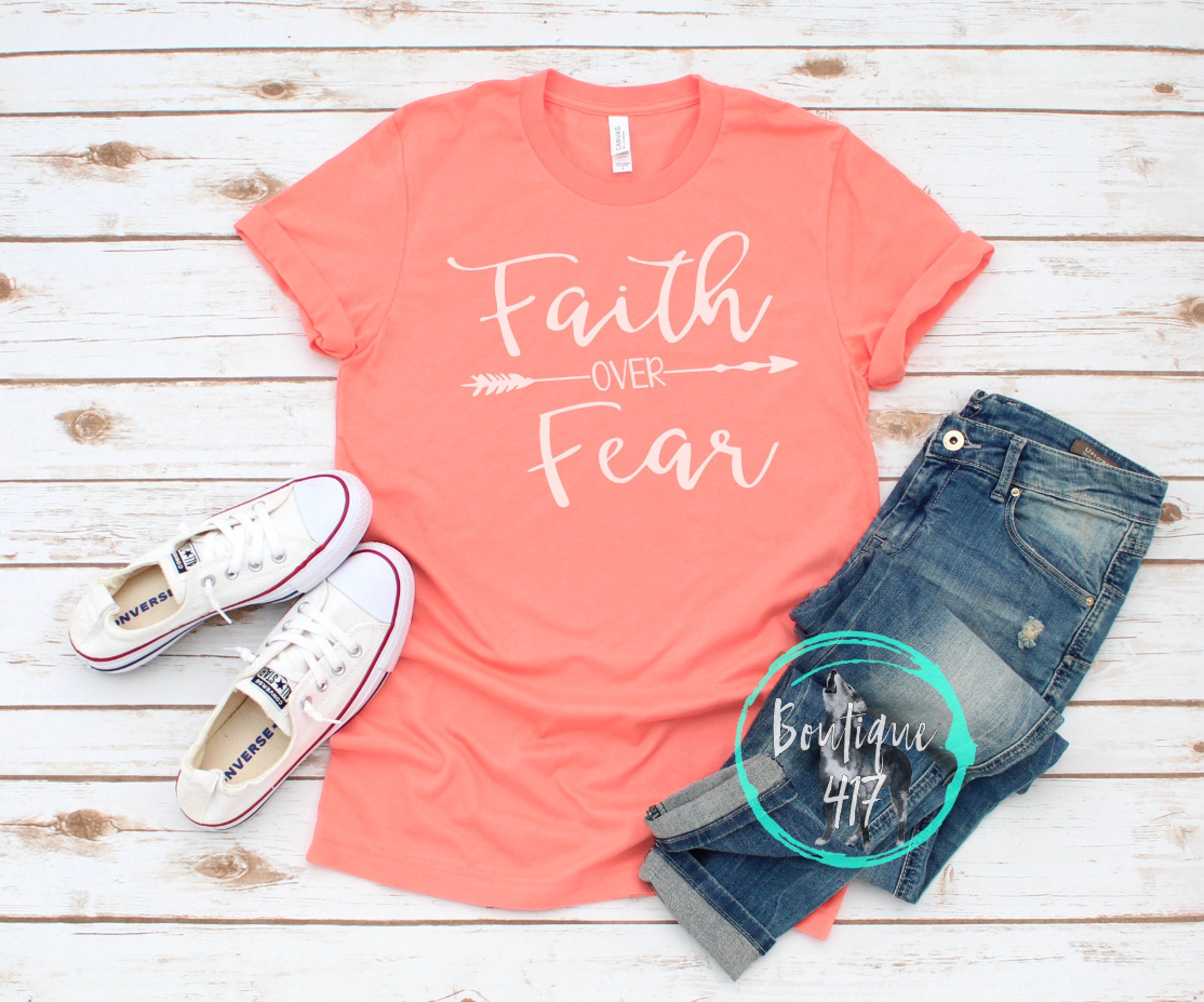 Faith over Fear unisex tee