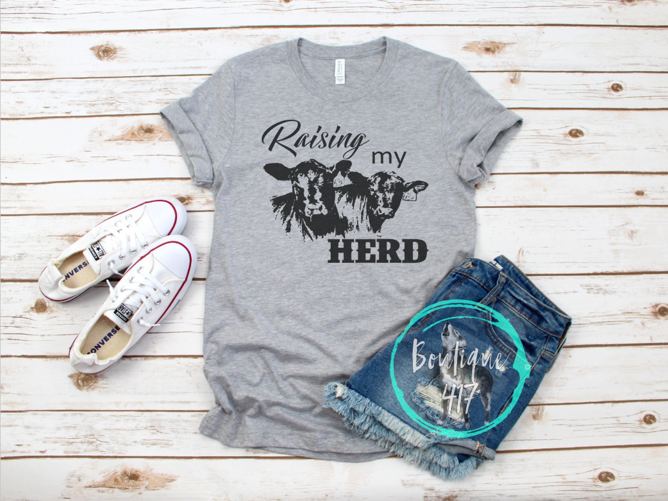 Raising My Herd unisex tee