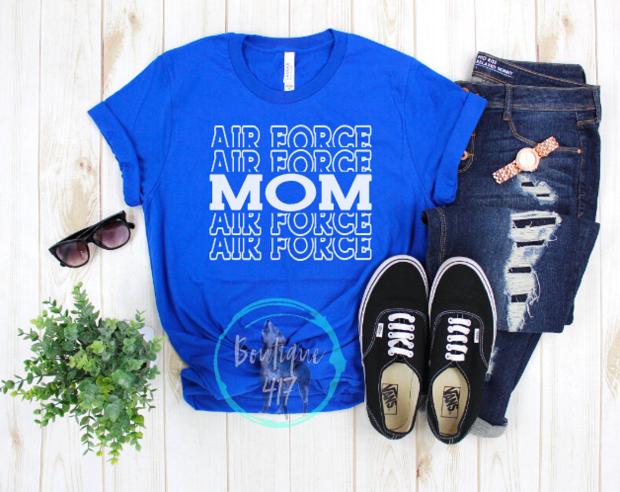 Air Force Mom unisex tee