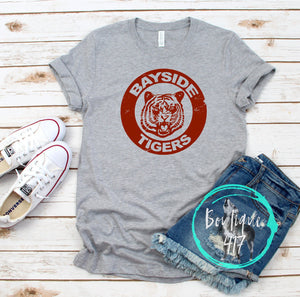 Bayside Tigers saved by the bell unisex tee