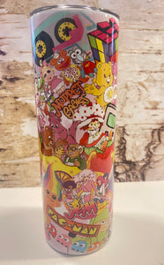 The 80s 20oz Skinny Tumbler