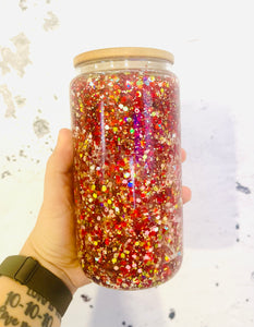 Arrowhead glitter snow globe tumbler