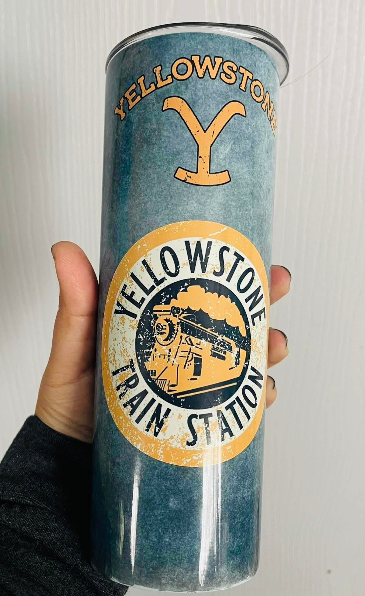Bling Yellowstone Tumber – Caffeine and Chaos