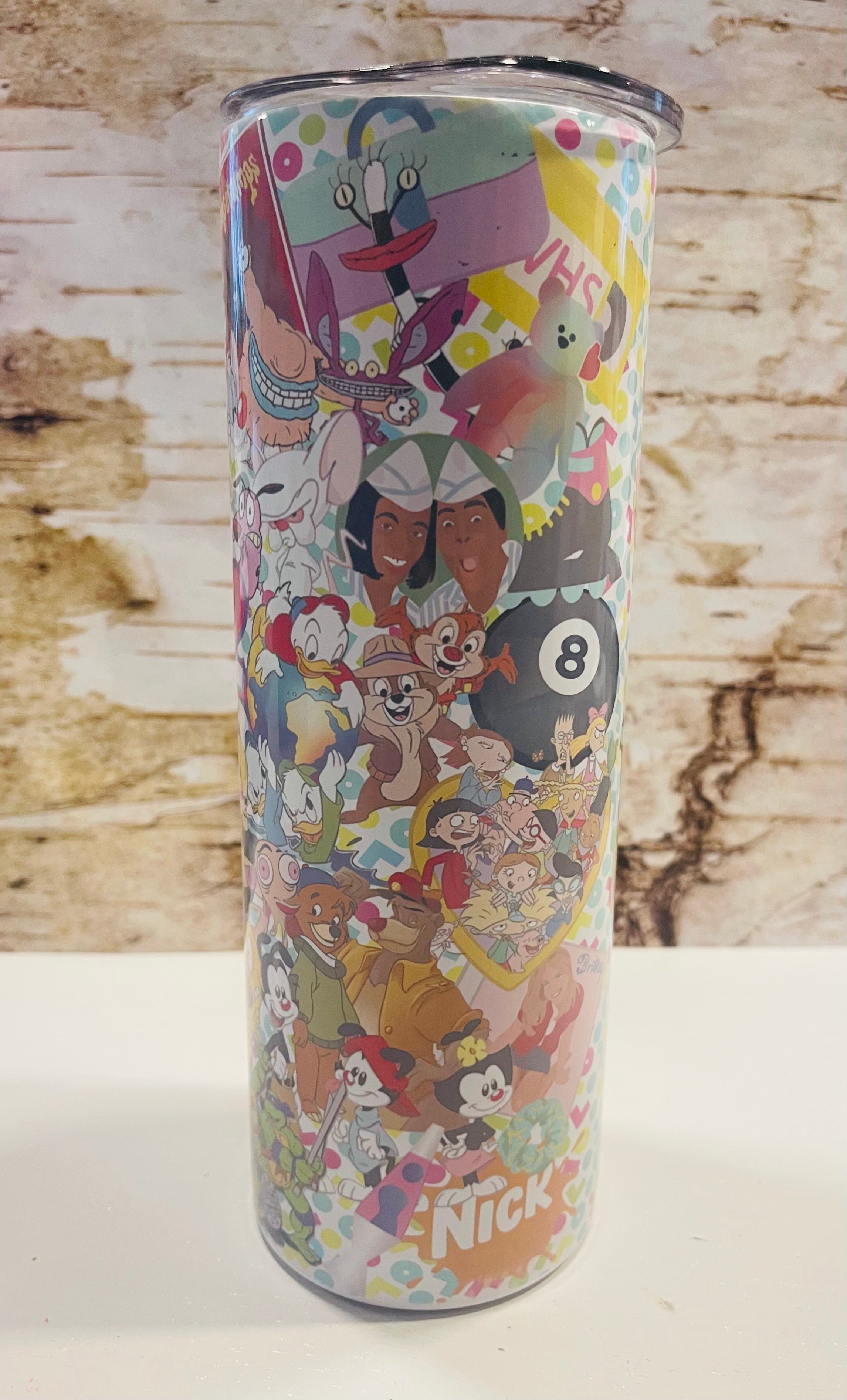 The 90s 20oz Skinny Tumbler