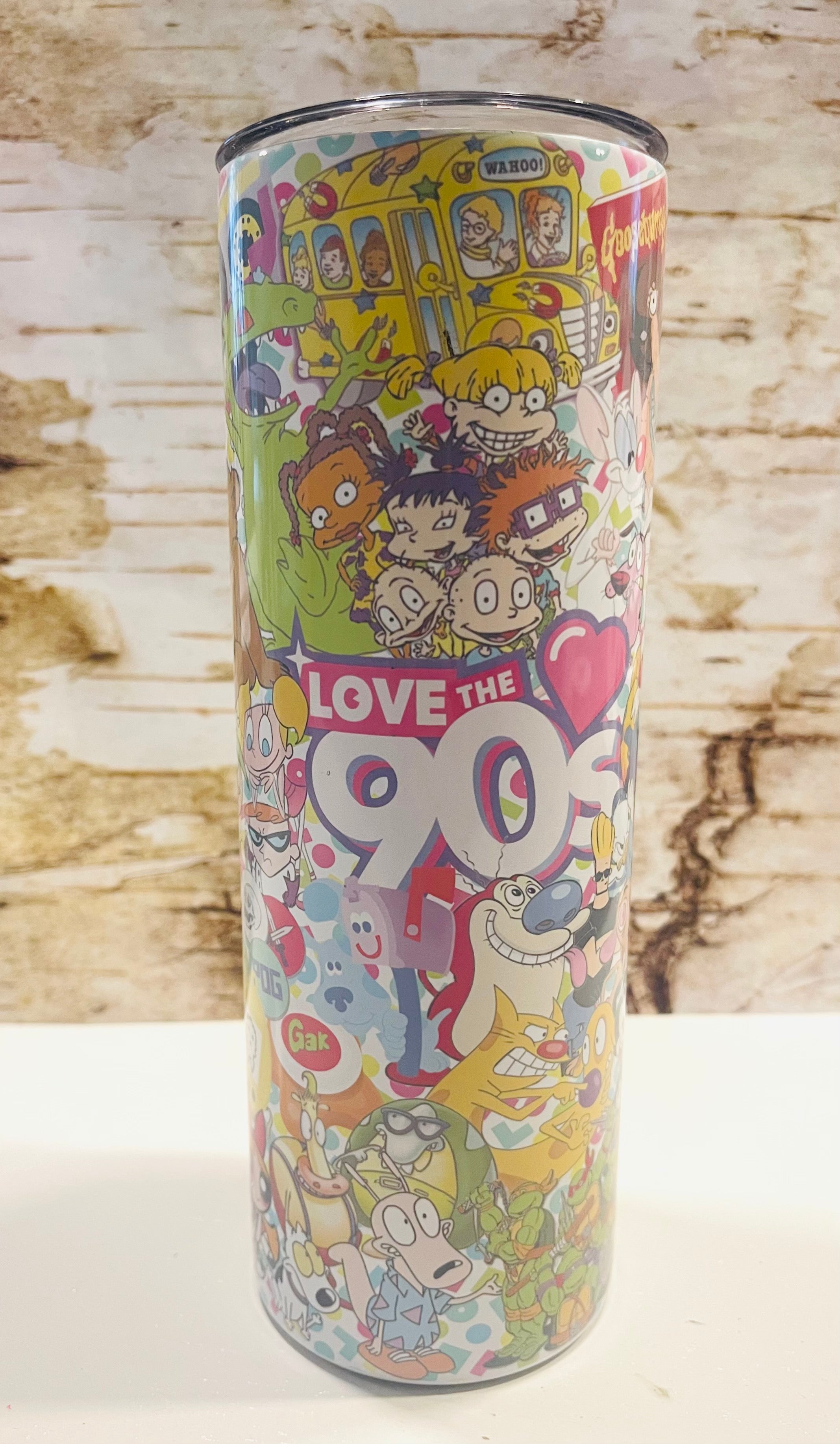 The 90s 20oz Skinny Tumbler